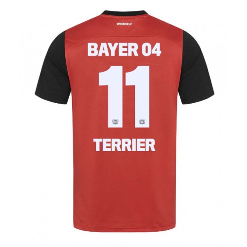 Fotballdrakt Herre Bayer Leverkusen Martin Terrier #11 Hjemmedrakt 2024-25 Kortermet